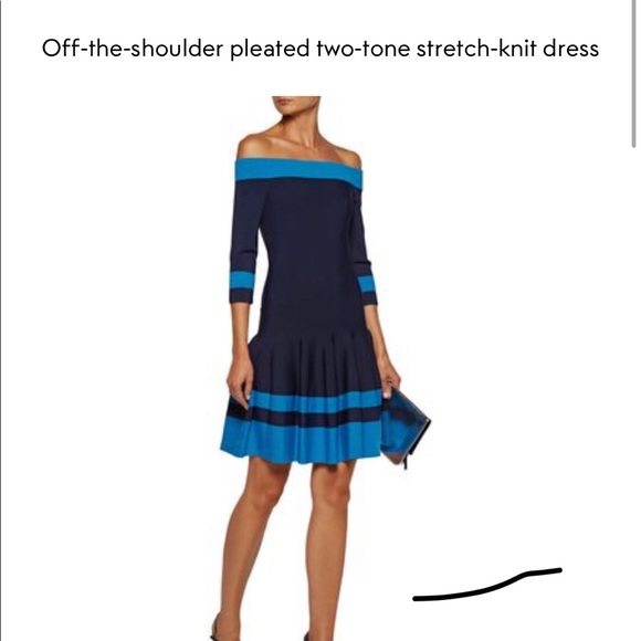 Jonathan Simkha off the shoulder dress - Picture 2 of 5